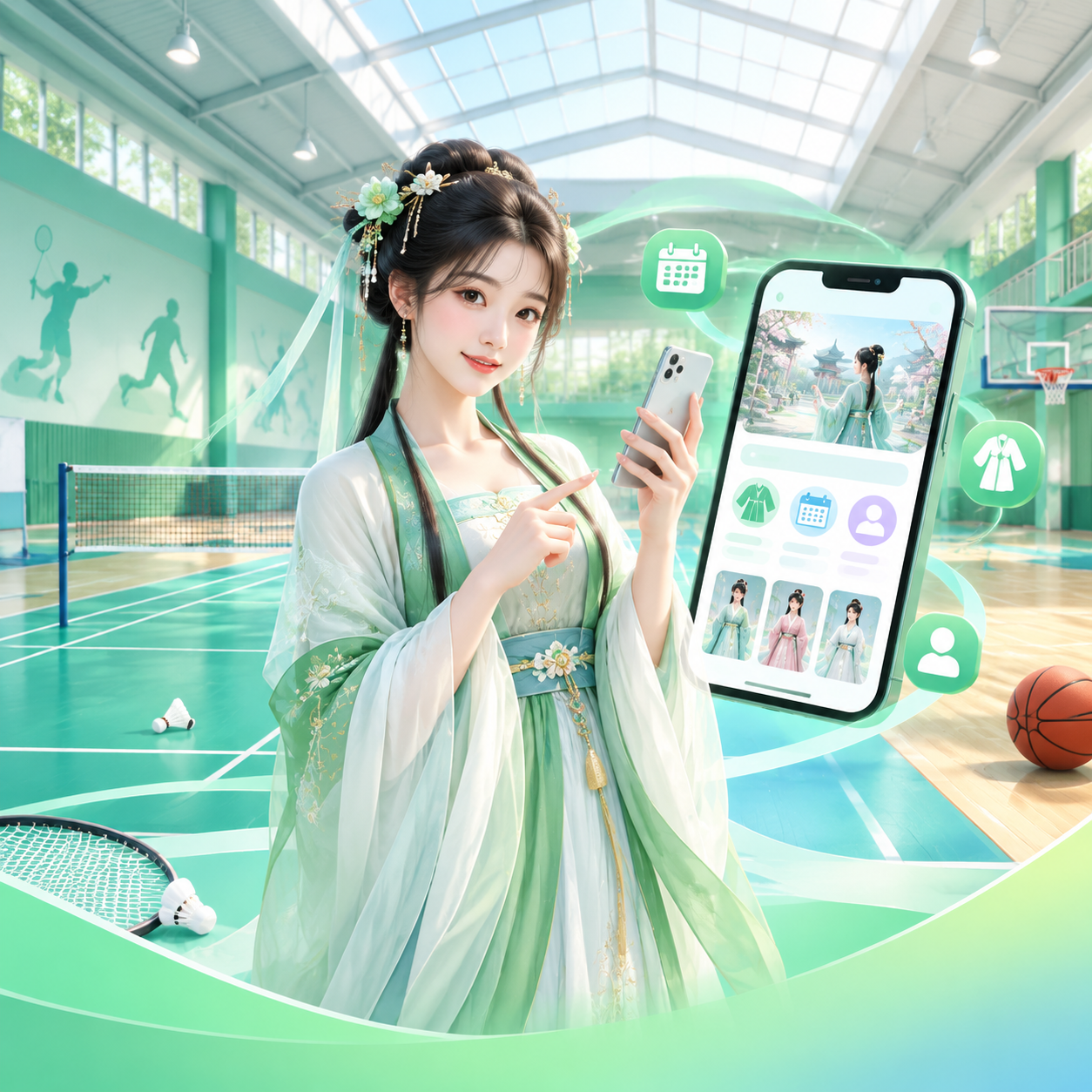 汉服体验预约小程序场景图